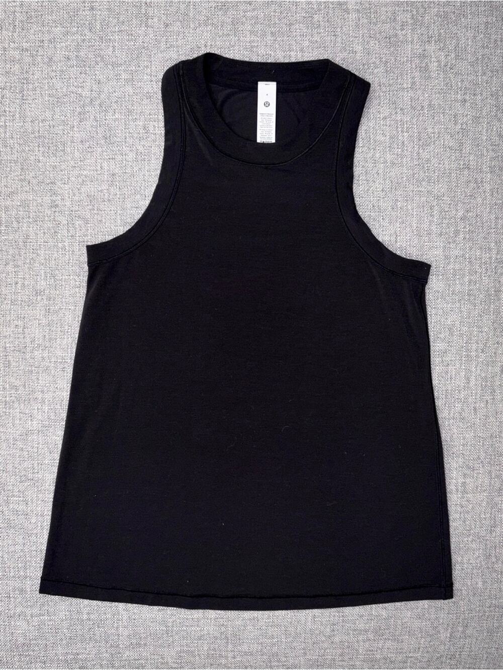 lululemon athletica Black Athletic Tank Top